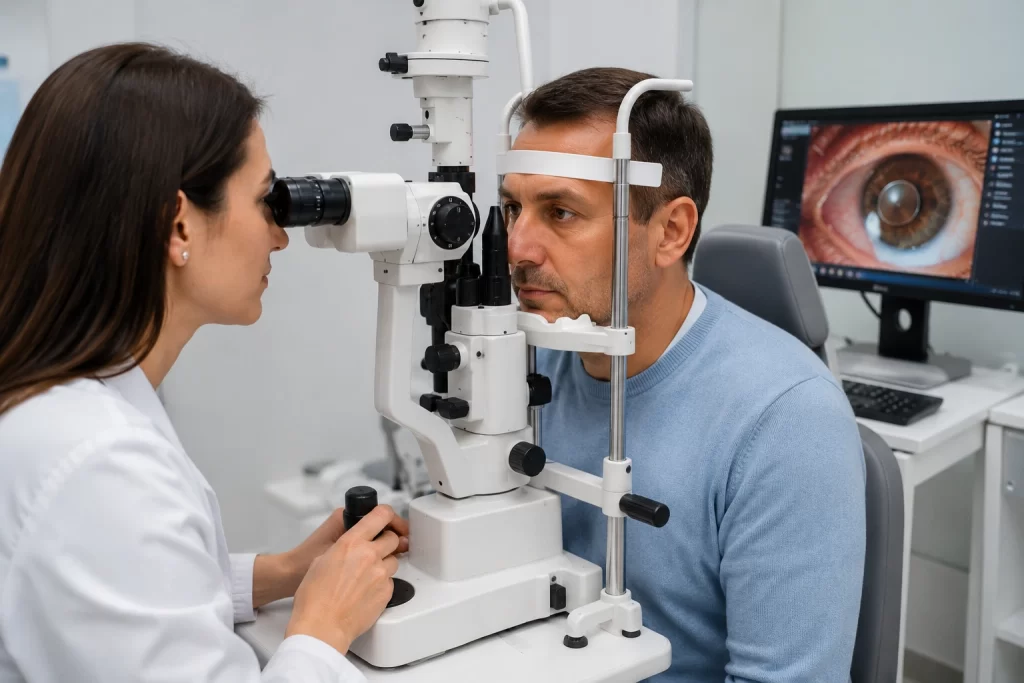 Deplasarea lentilei intraoculare după operația de cataractă